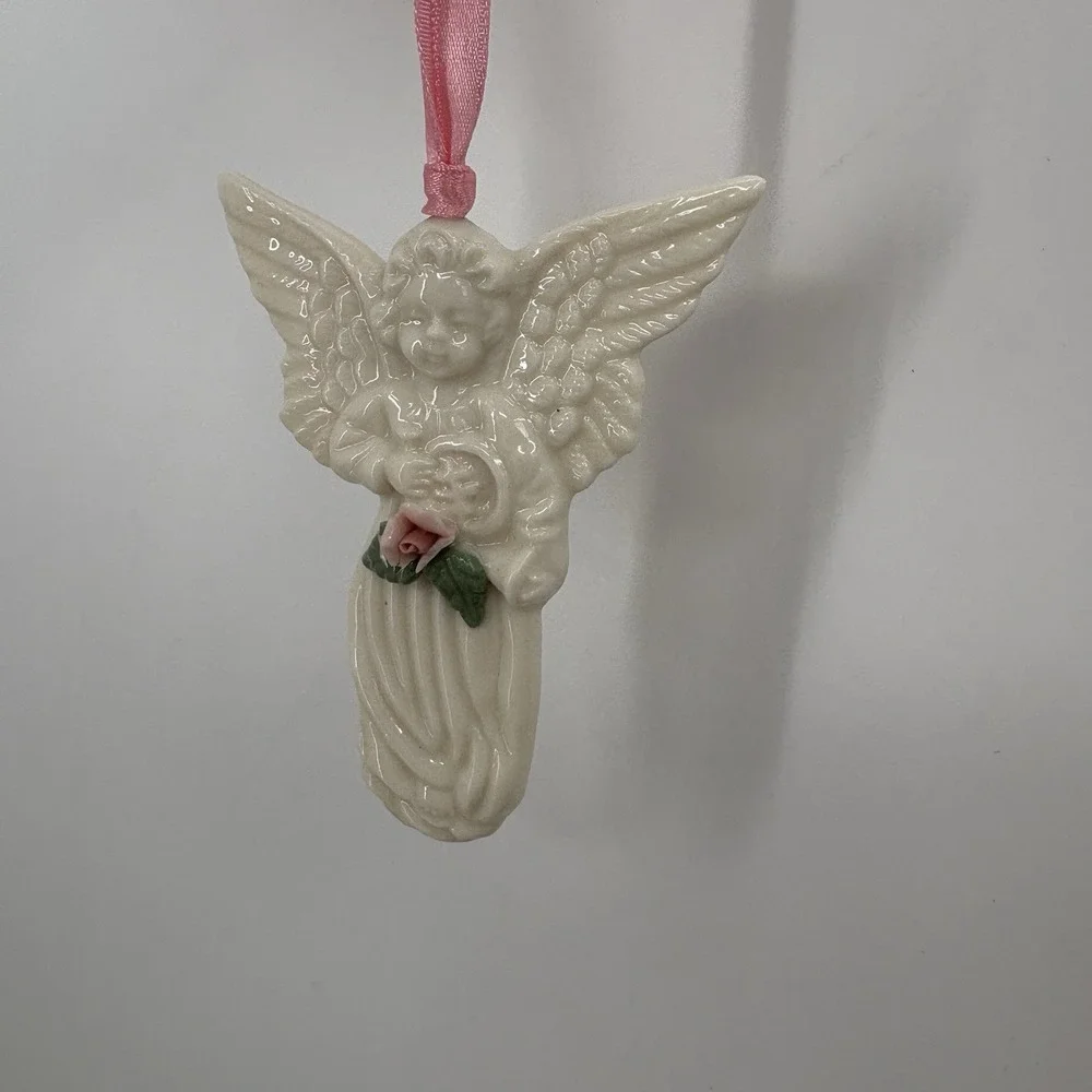 Vintage Ornament Lot Glass‎ Hummingbird Angle Icicle 4pc